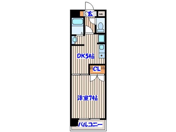 ロータス泉中央の物件間取画像